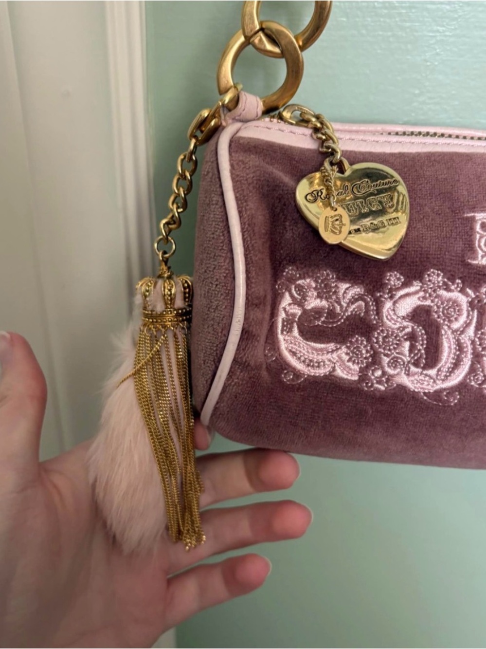 Y2K Juicy Couture Barrel Bag - Picture 2 of 9